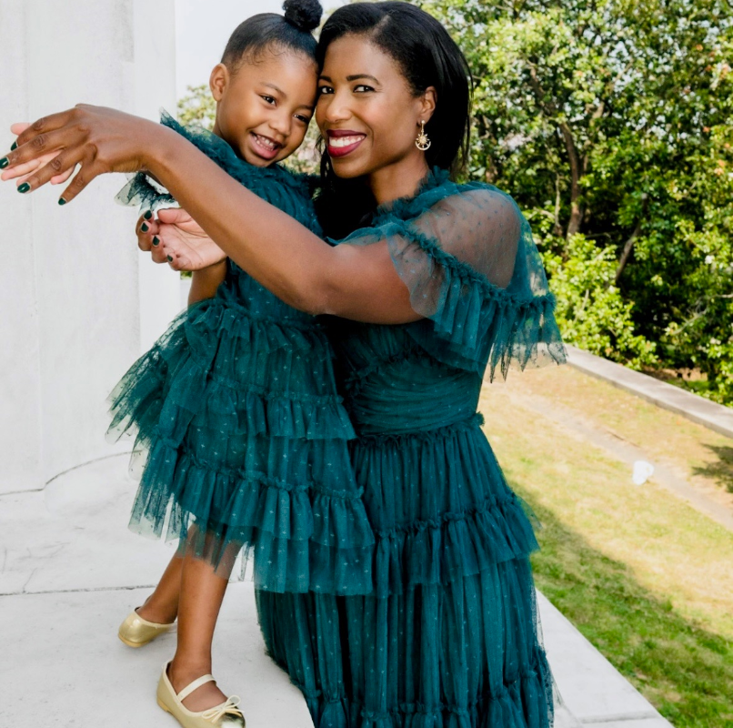 BEHIND Cleveland_Boseman_Charita Editorial image of Charita Boseman and daughter London, D.C. - BEHIND Cleveland